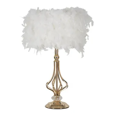 LAMPA STOŁOWA TARTY BIAŁA 25x54 cm